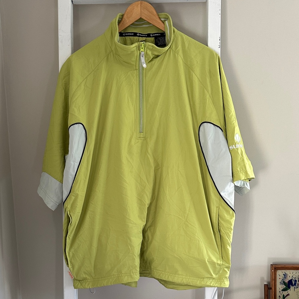 Sunice Men’s Weather Short Sleeve Golf Windbreaker